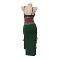 thumbnail image 5 of Female Zoro Green Sexy Dress With Belt Full Set Party Full Suit Outfit Women Adult, 5 of 7
