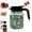 Green-Wooden handle, variant on Vintage Floral Pattern Teapot–Built-In Infuser, V-Shaped Spout Stainless Steel Detachable Hot Coffee Pot, Tea Pot for Home Kitchen Office