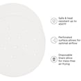 thumbnail image 2 of Chefman Disposable Air Fryer Liners, Heat-Resistant Parchment Paper for Baskets, 100 Pack, 5.5” Round, 2 of 7