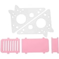thumbnail image 5 of Casa para hámster para mascotas Casa de juegos para hámster de madera Casa escondite Nido de descanso para animales pequeños con escaleras para ratones Ratones Mascotas Animales pequeños Rosa, 5 of 5