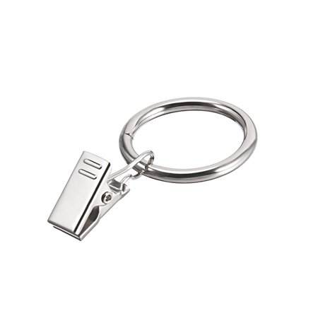 Curtain Clip Rings W Hook 1 4inch Inner Dia 3 5mm Thick Drapery