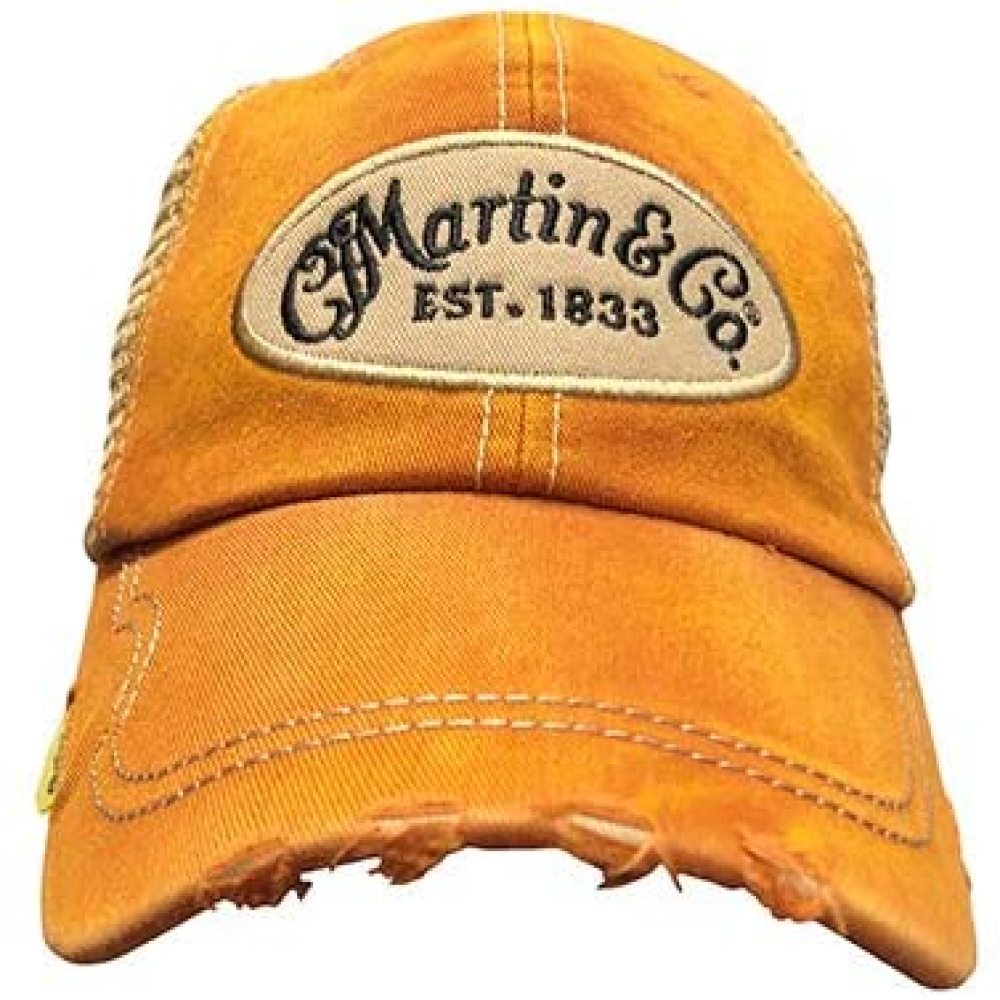 Martin Guitars Pick Hat, Orange Cap 