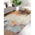 thumbnail image 4 of Unique Loom 3139848 8 x 10 ft. Tybee Chromatic Rectangular Rug, Beige, 4 of 5