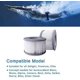 thumbnail image 4 of 2 filtros de bañera de hidromasaje para piscinas inflables, bomba de cartucho de filtro de versión mejorada apta para todos los jacuzzis actuales, 4 of 5