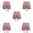 thumbnail image 1 of Shorts Boxeurs en Coton à Carreaux de Plage pour Hommes, 1 of 9