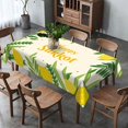thumbnail image 3 of Sukkot Tablecloth Sukkah Decoration Etrog Lulav Jewish Holiday Supplies Rectangular Kitchen Dining Room Home Table Cloth (60" x 84"), 3 of 5