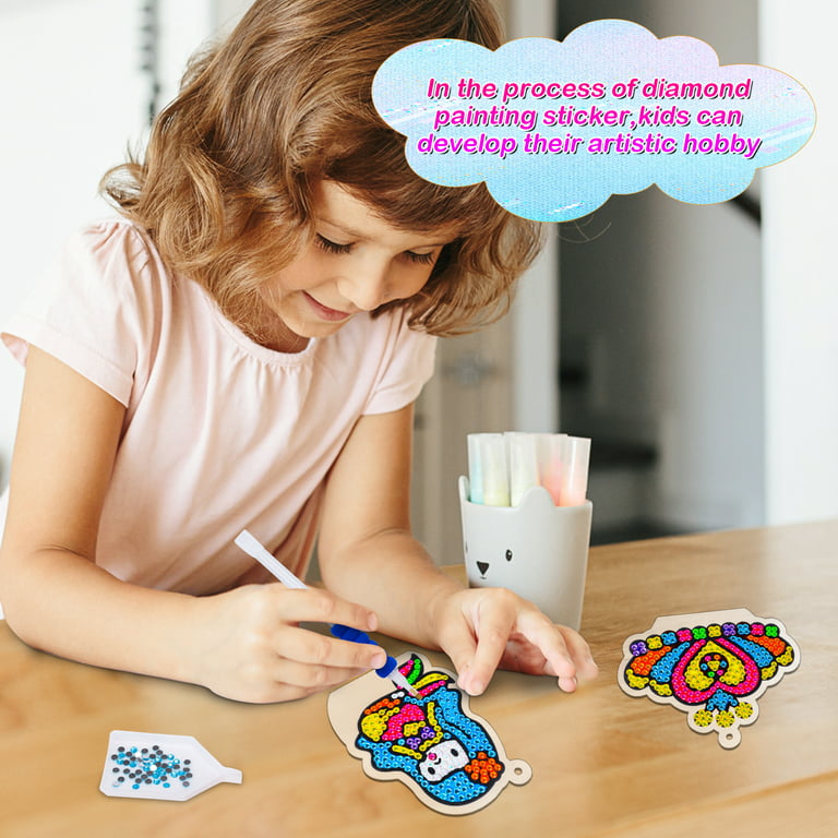 Arts Craft for Kids,Diamond Stickers Painting Kits Toys for Girls