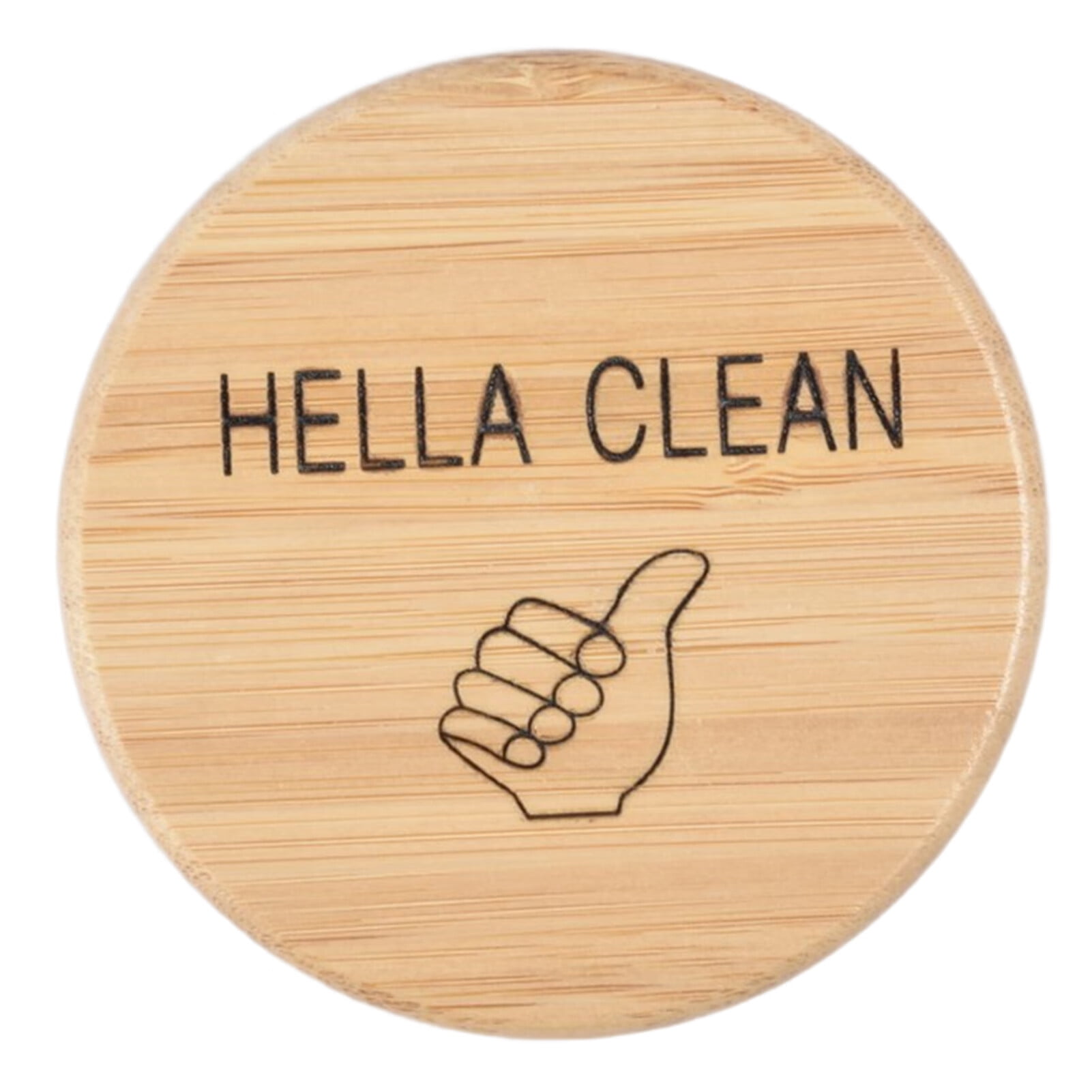 Dishwasher Clean Dirty Sign Bamboo NonScratch Strong