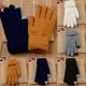 thumbnail image 3 of Guantes tejidos a cuadros Feliz Invierno Pantalla táctil mágica Negro Sencillez, 3 of 5