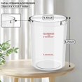 thumbnail image 5 of 3X Water Jar for Facial Steamer Professional, Large Capacity Water Cup for Facial Steamer Professional Replacement, 5 of 5
