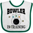 thumbnail image 3 of Inktastic Future Bowler in Training Bowling Boys or Girls Baby Bib, 3 of 4