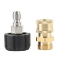 thumbnail image 2 of Adaptateur pour Laveuse à Pression, Raccords à Raccord Rapide, Laiton, 3/8 Po, vers M22 Mâle Femelle, Ensemble d'Adaptateurs pour Laveuse à Pression, 2 of 7