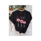 thumbnail image 1 of Pink Sunflower "Faith" Printed Ladies Short-Sleeved T-Shirt, Printed Round Neck Short-Sleeved T-Shirt, Versatile High-Quality Leisure Sports, Fashion, Women'S Wear., 1 of 7