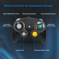 thumbnail image 5 of LUXMO Gamecube Controller, Wired Gaming Gamepad Controller for GameCube Video Game Console 1.8m/5.9ft, 5 of 7