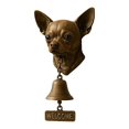 thumbnail image 3 of Dog Welcome Doorbell for Home Outdoor Decoration Funny Chihuahua Design Ideal Housewarming, 3 of 7