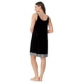 thumbnail image 3 of Layla Women’s Sleepwear Short Knit Chemise, Sizes XS-5X, 3 of 6