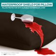 thumbnail image 3 of Protector de Almohada Utopia Bedding King 51x97 cm Impermeable con Cierre, 3 of 8