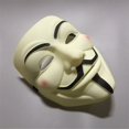 thumbnail image 1 of Máscara de película Cosplay V para Vendetta, máscara de Hacker Anonymous Guy Fawkes, Halloween, fiesta de Navidad, regalo para adultos y niños, máscara temática de película, 1 of 4