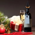 thumbnail image 6 of 2Pcs Mini Felt Witch Hats for Halloween, 2.7" Black Handmade Bottle Decor, DIY Craft Accessories, Reusable Tabletop Ornaments for Holiday Celebrations & Craft Projects, 6 of 7