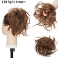 thumbnail image 2 of Messy Bun Hair Piece Synthetic Wave Curly Chignon Elastic Fluffy Updo Donut Hair Extensions, 2 of 7