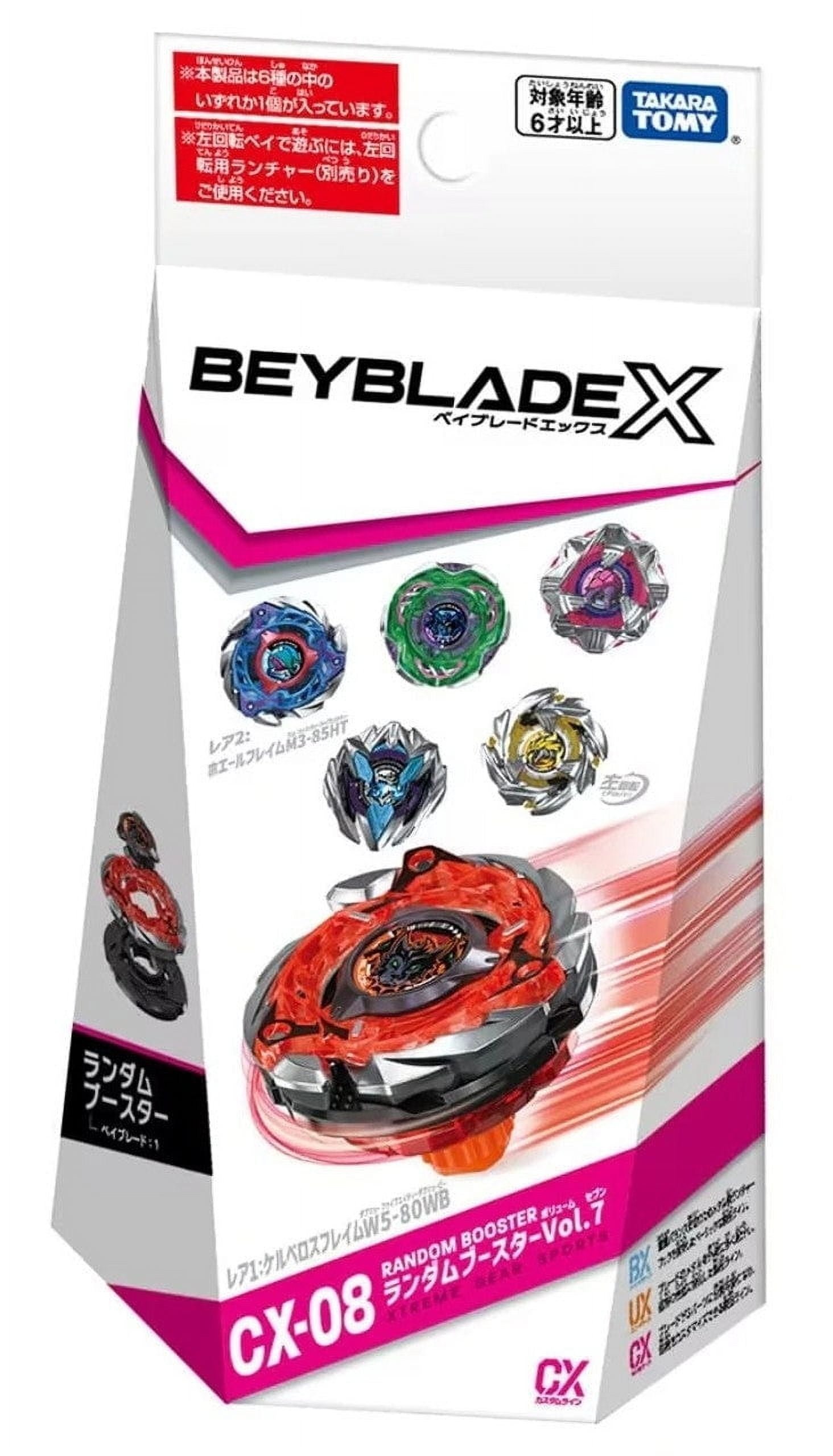 Takara Tomy Beyblade X CX-08 03 CerberusDark W1-60F