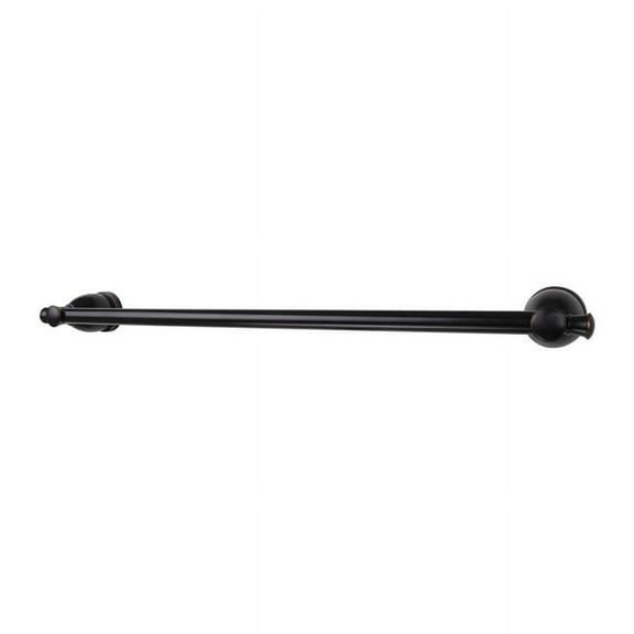 Oil Rubbed Bronze 24 Inch Bathroom Towel Bar (BATB24-ORB)