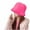 Hot Pink, variant on Winter Fuzzy Bucket Hats for Women Warm Furry Faux Fur Hat Fluffy Fisherman Cap