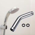 thumbnail image 6 of kowaku Shower Head Elbow Adapter G1/2 Connection Stainless Steel Easily Install with Rubber Gaskets for Standard Shower Systems 135 degree 15.2cm, 6 of 9