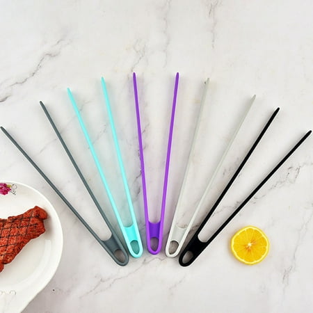 

Hadanceo Cooking Tong Hanging Hole Useful Durable Food Clamp Not Easy to Slip Convenient for Baking