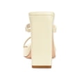 thumbnail image 3 of Journee Womens Naivee Open Square Toe Platform Heel Sandals, 3 of 8