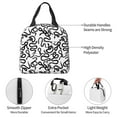 thumbnail image 3 of Naloa Hand Drawn Snake Print Lunch Box for Women Men,Insulated Lunch Bag,Lunchbox,Thermal Leakproof Cooler,Reusable Lunch Tote Bag for Work School Travel Picnic, 3 of 7