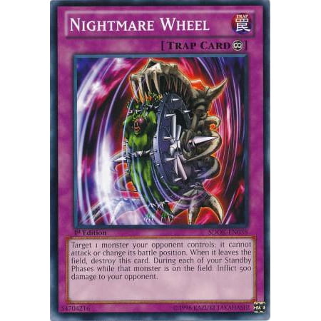 YuGiOh Structure Deck: Onslaught of the Fire Kings Nightmare Wheel