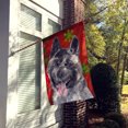thumbnail image 2 of Carolines Treasures SC9482CHF Akita Rouge Flocons de Neige Vacances Noël Drapeau Toile Maison Taille, 2 of 4