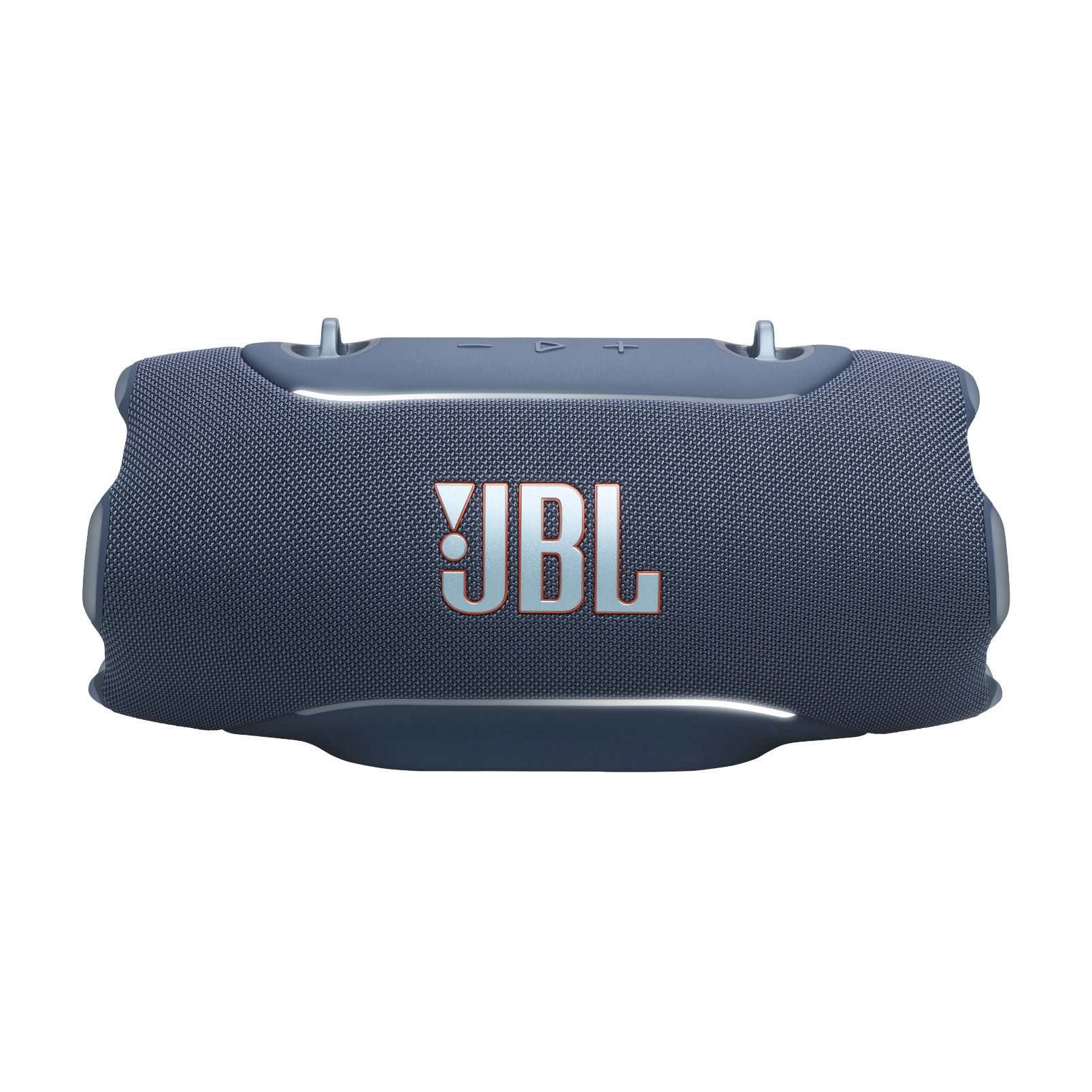 JBL Xtreme 5 - Portable waterproof speaker with massive legendary JBL sound, ambient edge lighting, and a convenient shoulder strap - Blue