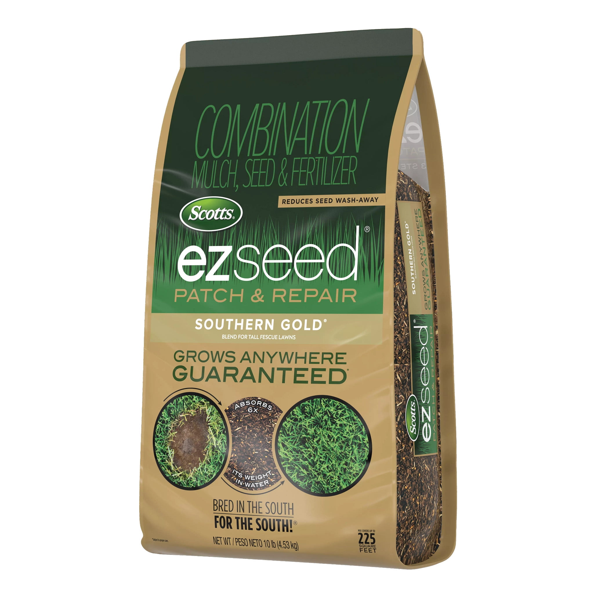 Scotts EZ Seed Patch & Repair Southern Gold Blend for Tall Fescue Lawns, 20 lbs.