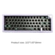thumbnail image 4 of Teclado para Juegos GMK67 Uso Conveniente Accesorios para Juegos Retroiluminados RGB (Púrpura), 4 of 9