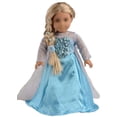 thumbnail image 2 of Doll Clothes Sweet Dolly Princess Dress Queen para muñeca de 18 pulgadas, 2 of 4