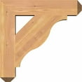 thumbnail image 4 of Ekena Millwork 4"W x 18"D x 26"H Olympic Arts & Crafts Rough Sawn Bracket, Western Red Cedar, 4 of 4