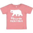thumbnail image 3 of Inktastic Missoula, Montana White Bear Silhouette Boys or Girls Baby T-Shirt, 3 of 5