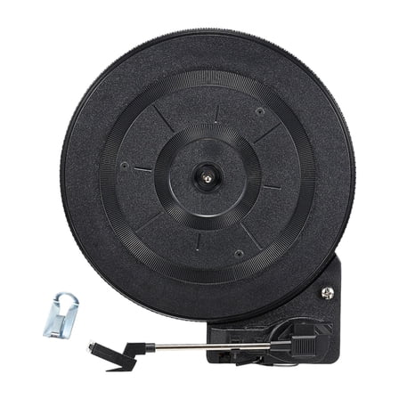 Almencla Vinyl Record Player Convenient Practical Wear Resistant Belt Drive Turntable