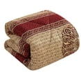 thumbnail image 3 of Nanshing Prince Elegant 7 Piece Medallion Comforter Set King, 3 of 8