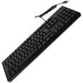 thumbnail image 2 of Shisuyan Clavier Silencieux Filaire Noir Design Simple Utilisation Durable 1Ensemble 17.3X5.3X1In, 2 of 8