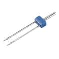 thumbnail image 4 of 24 Pieces Twin Needles, Double Twin Needles with Plastic Box for Sewing Machine, 3 Sizes Mixed 2.0MM, 3.0MM, 4.0MM, 4 of 7