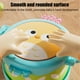 thumbnail image 4 of Tambor de mano de doble cara para niños | Instrumento de percusión azul con baquetas para aprendizaje temprano | Juguete musical sensorial para niños pequeños y preescolares, 4 of 6