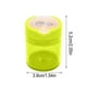 thumbnail image 4 of Sacapuntas manual con tapa | Doble agujero para lápices estándar y grandes | Hojas metálicas | Colores variados | Diseño de consola portátil | 4 Pack | Afiladores circulares de oficina para aula, 4 of 8
