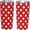 Girly Red And White Polka Dots, variant on 20 Oz Insulated Tumbler with Lid and Straw, Baseball Mom Dad Iced Coffee Stainless Steel Vacuum Insulated Tumbler Cup Travel Mug for Hot and Cold
