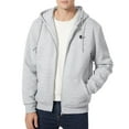 thumbnail image 6 of SGFCWSX Men Heated Thermal Hoodie Jacket for Winter Outdoor Gray Size 4XL, 6 of 9