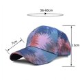 thumbnail image 2 of Lroveb Women Men Baseball Caps Mens Womens Tie Dye Cap Outdoor Travel Embroidered Duck Sun Visor Trucker Hat, 2 of 3