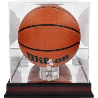 Denver Nuggets Brown Framed 2023 NBA Finals Champions Logo Jersey Display Case