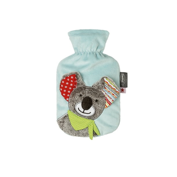Fashy Hot Water Bottle with Velours Cover Koala Bear Koko for 0.8l